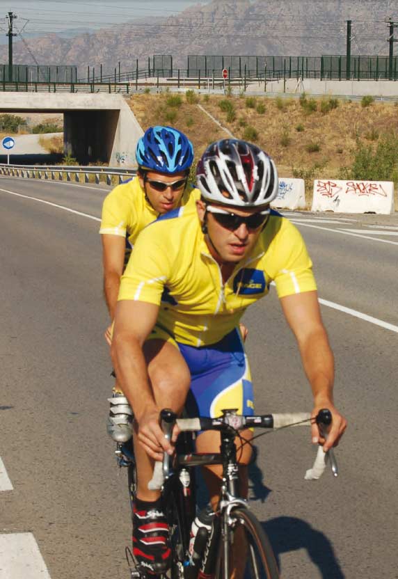 El colectivo de ciclistas